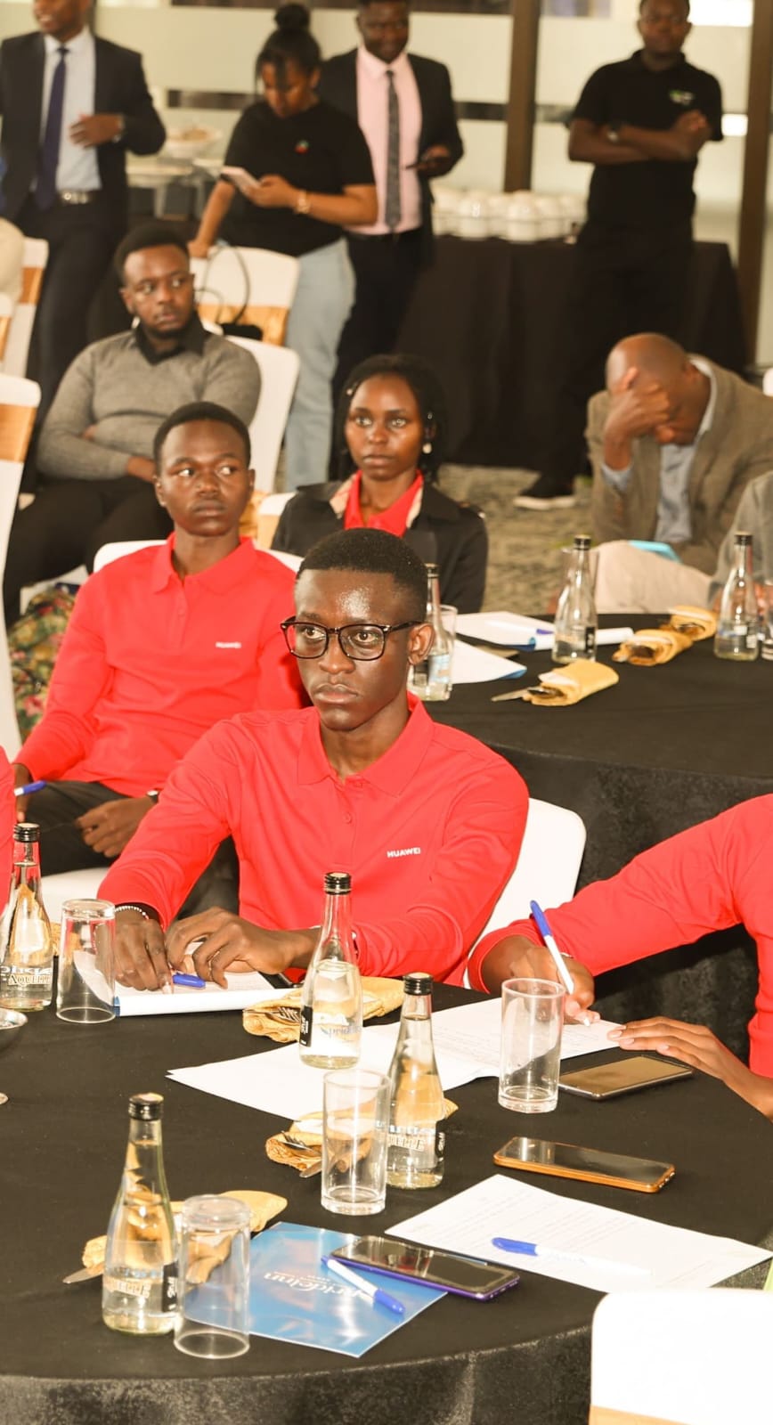 Blessed Ben at Huawei HQ during ICT field study